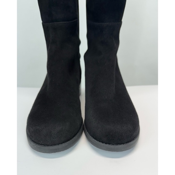 Stuart Weitzman 5050 Over The Knee Boot Black Suede Sz 9.5 - Picture 8 of 16